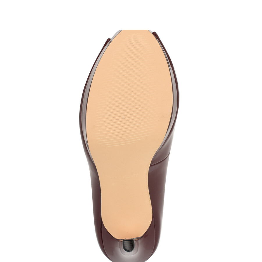 décolleté con plateau e punta aperta hinko