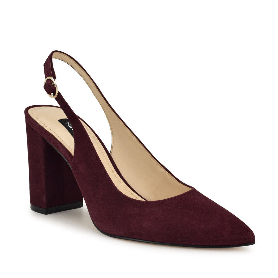 décolleté slingback con tacco largo gompell