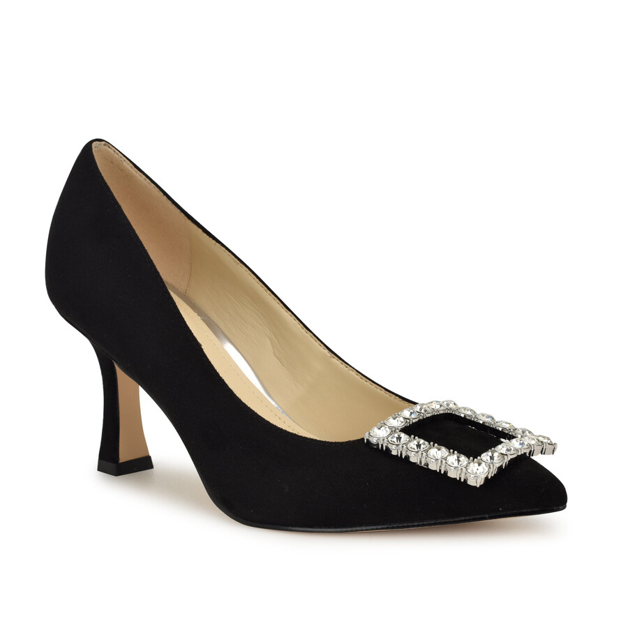 scarpe con tacco decorate jaquee
