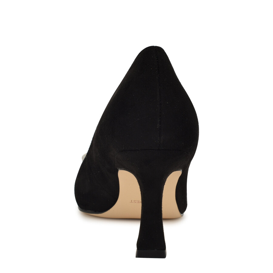 scarpe con tacco decorate jaquee
