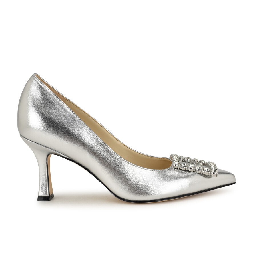scarpe con tacco decorate jaquee