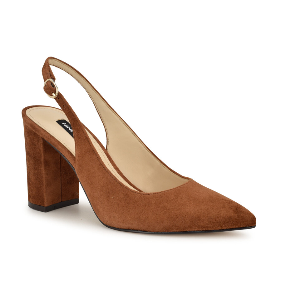 décolleté slingback con tacco largo gompell