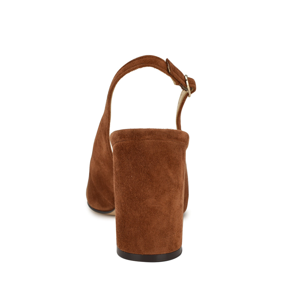 décolleté slingback con tacco largo gompell