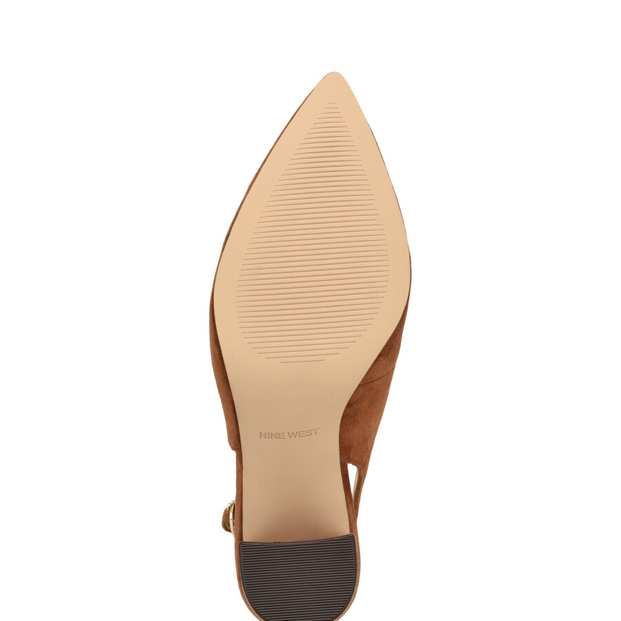 décolleté slingback con tacco largo gompell