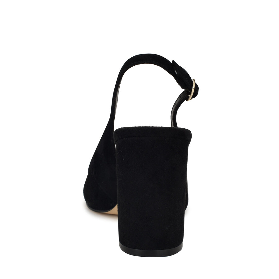 décolleté slingback con tacco largo gompell