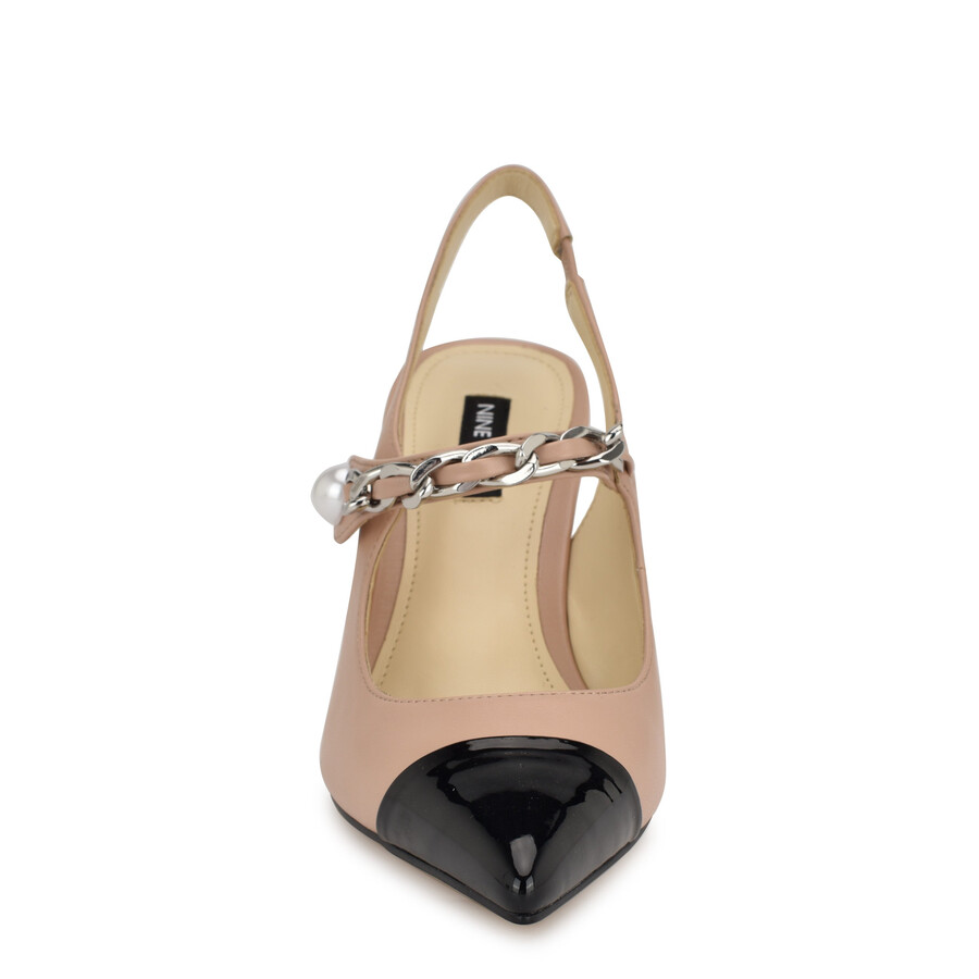 slingback rendez cap toe