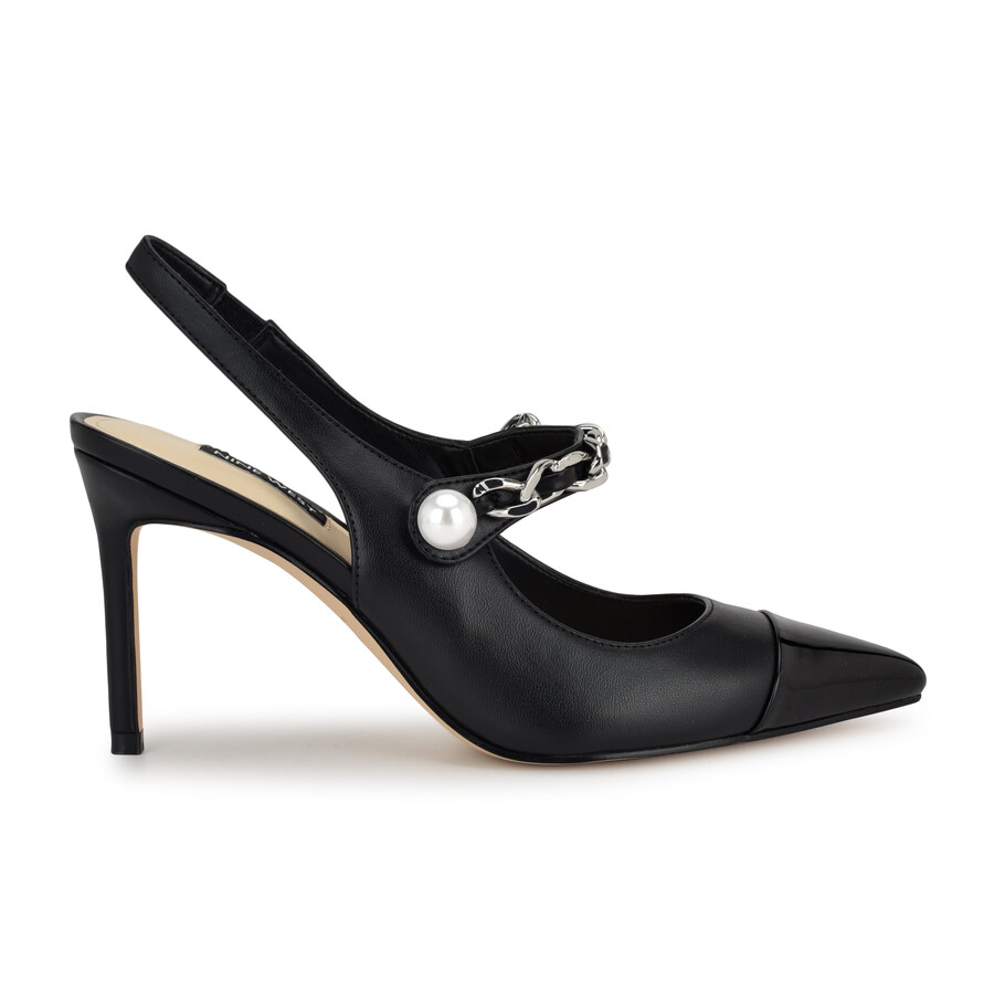slingback rendez cap toe