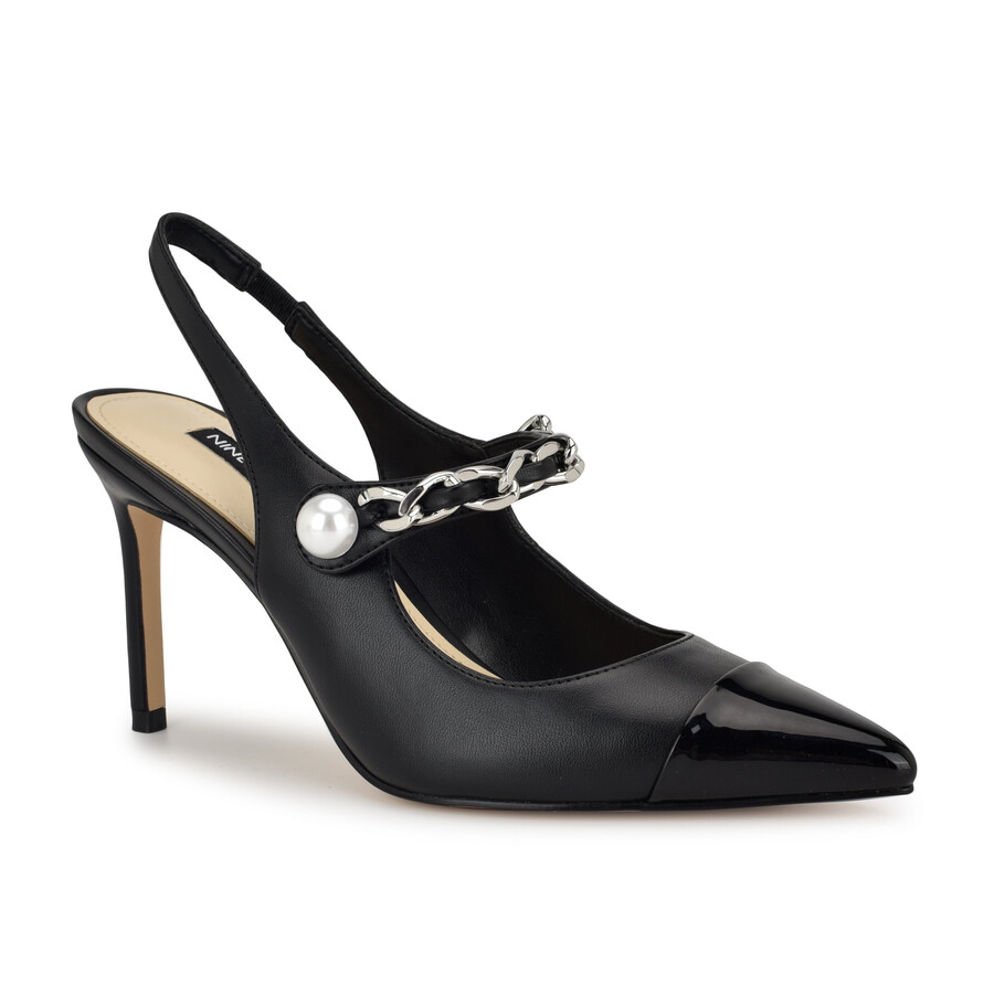 slingback rendez cap toe