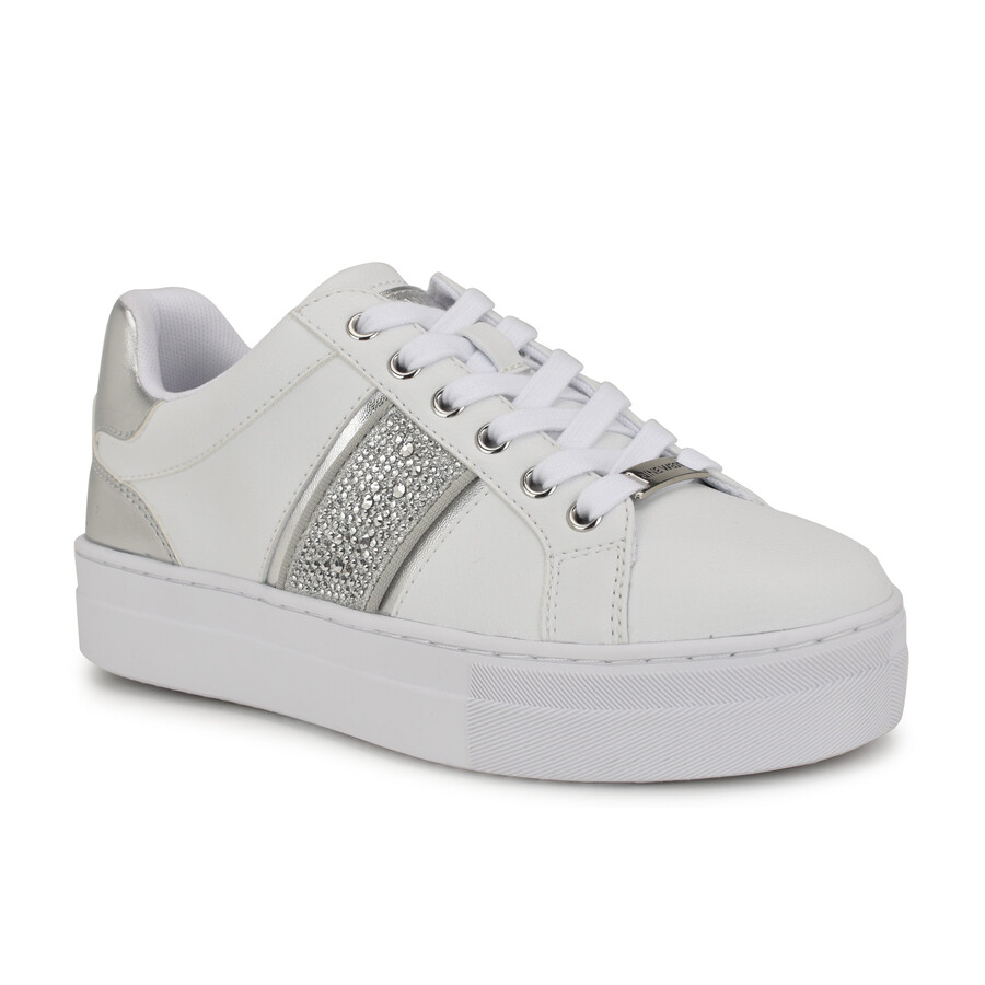 sneakers con plateau e lacci gator