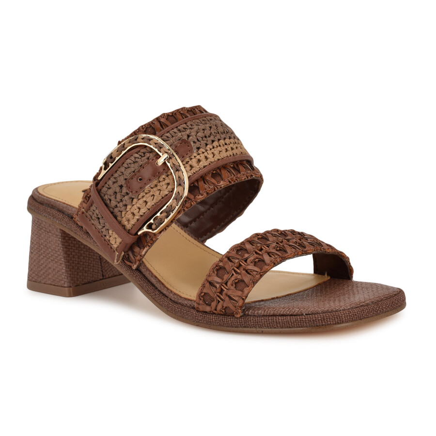 sandali con tacco a blocco ebels