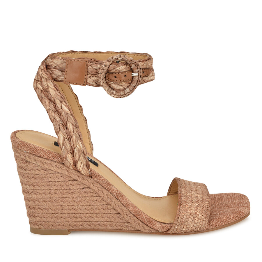 sandali con zeppa espadrillas nerisa