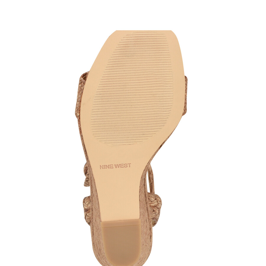 sandali con zeppa espadrillas nerisa