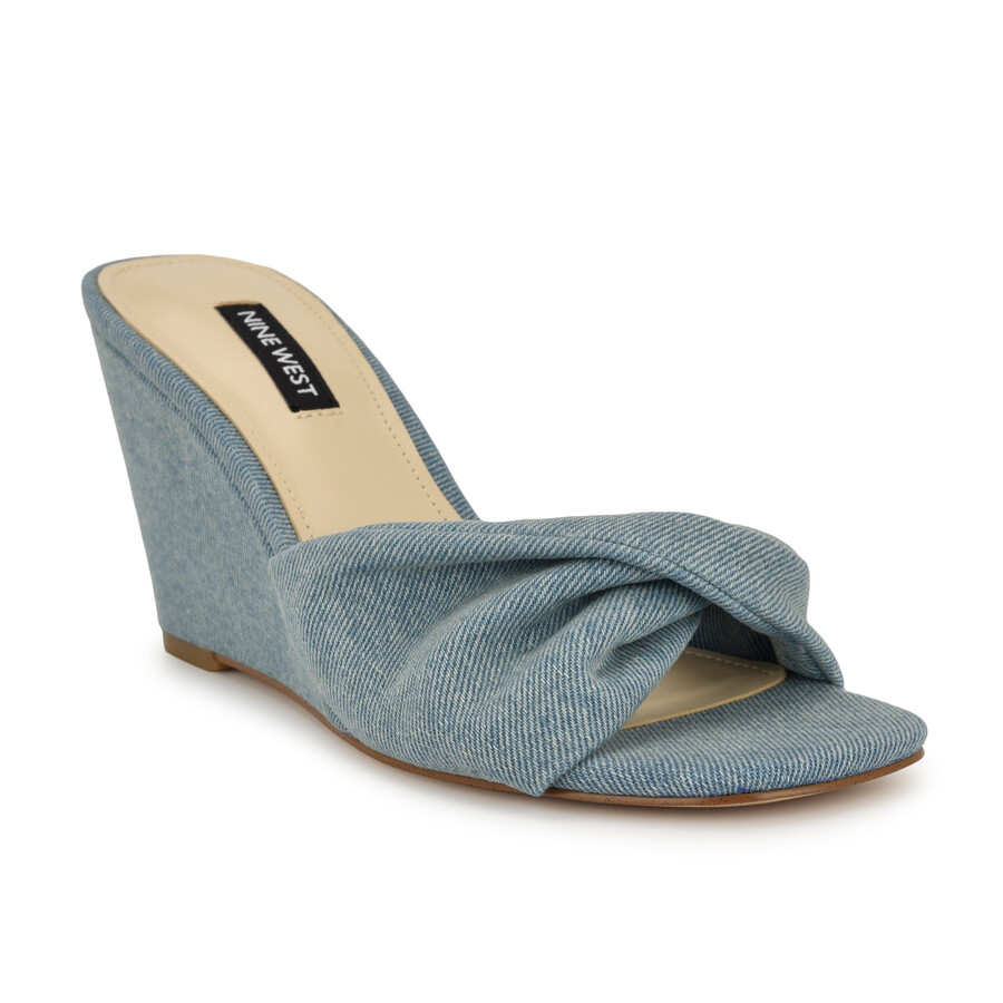 sandali con zeppa nikhil twist