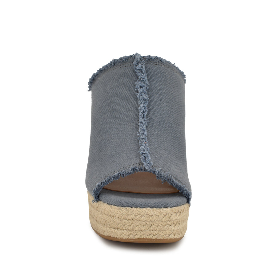 sandali con zeppa baja espadrille