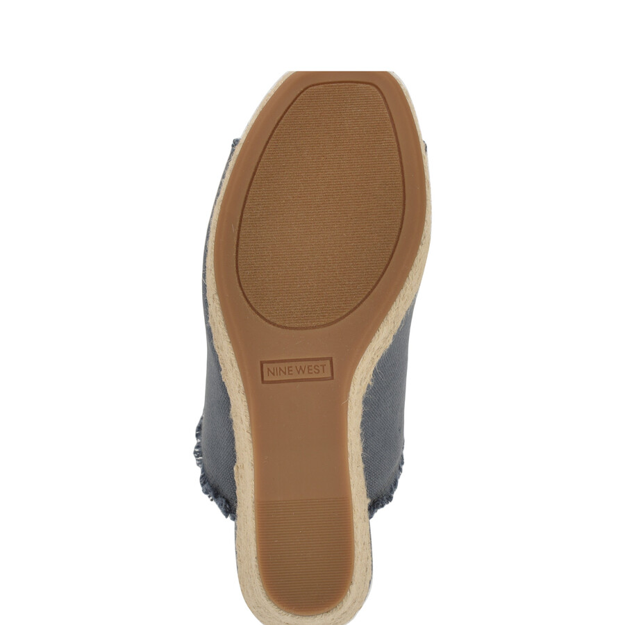 sandali con zeppa baja espadrille
