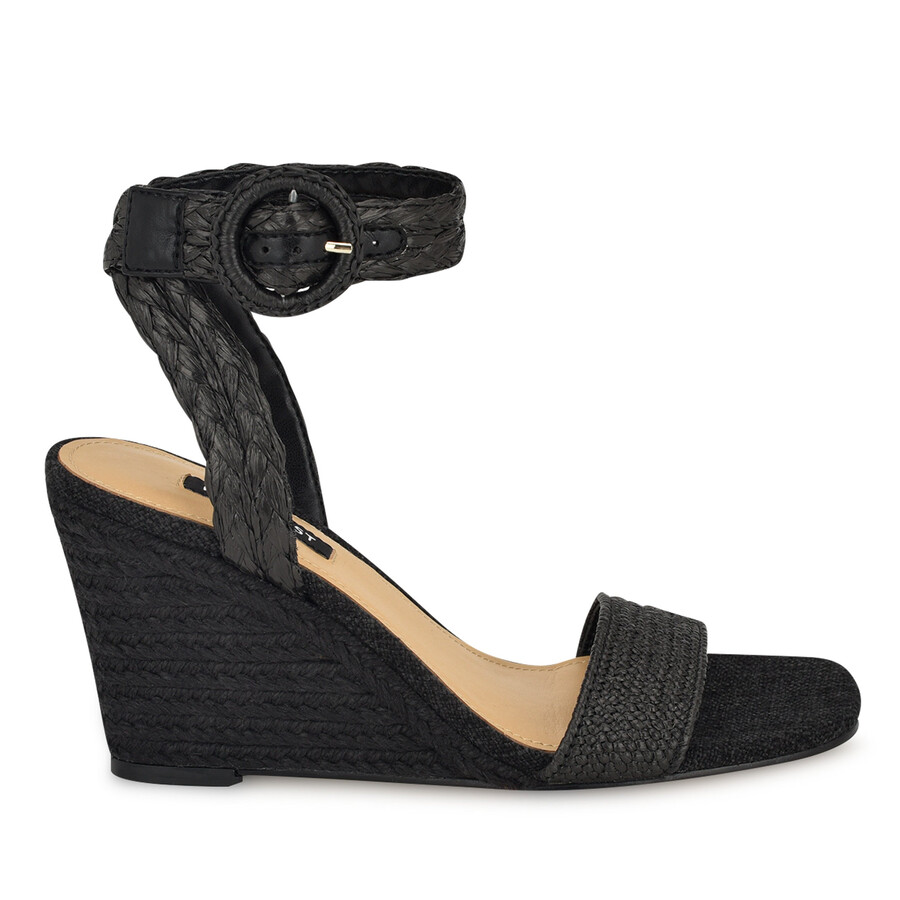 sandali con zeppa espadrillas nerisa