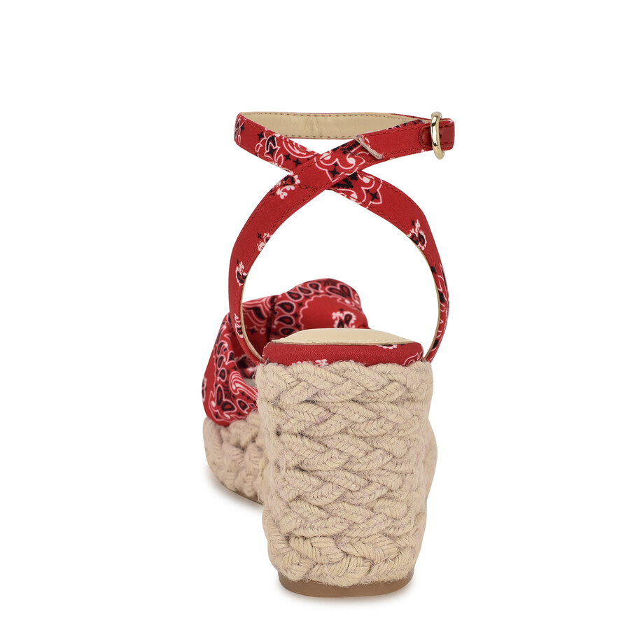 sandali con zeppa espadrillas dotime