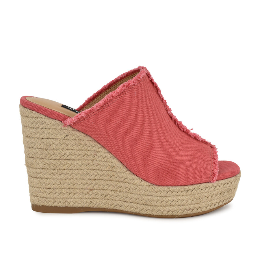 sandali con zeppa baja espadrille