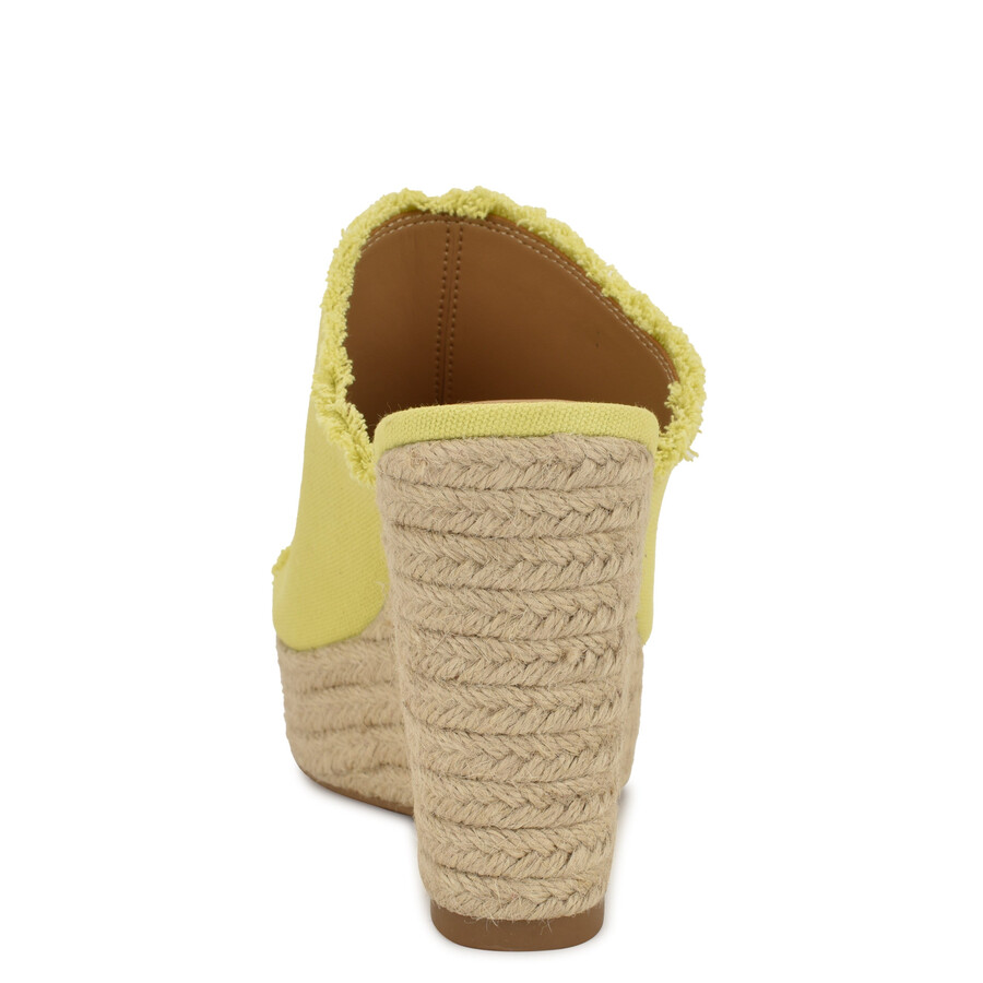 sandali con zeppa baja espadrille