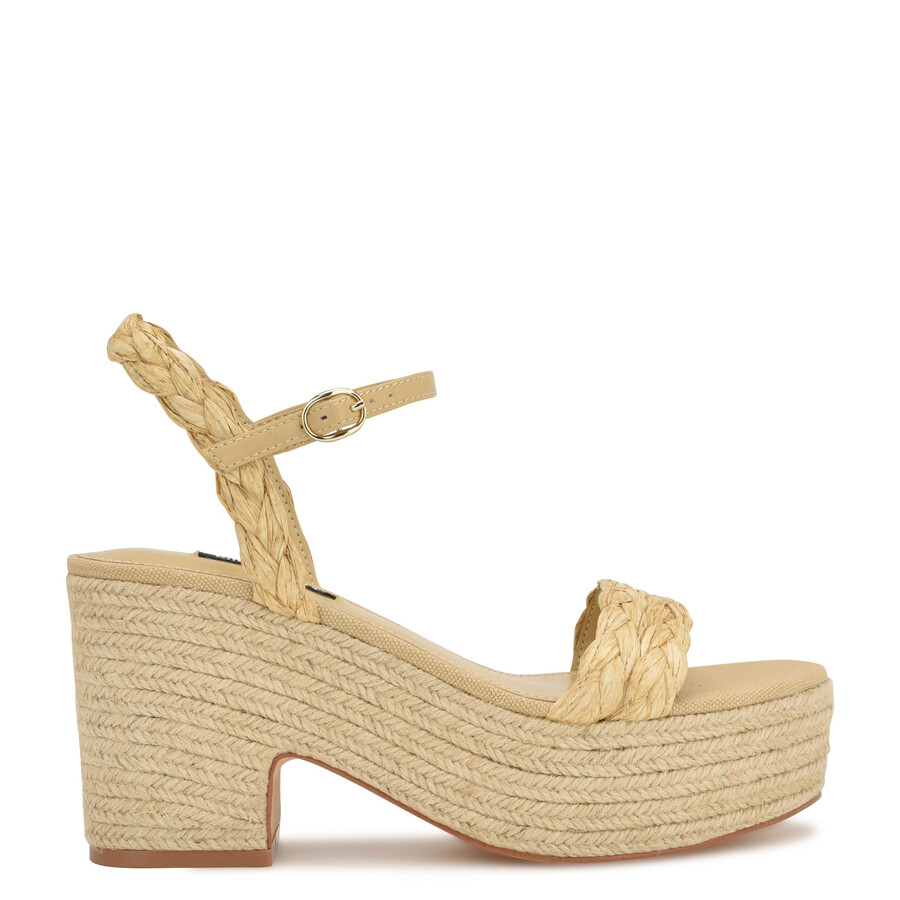 sandali espadrillas con tacco rivva